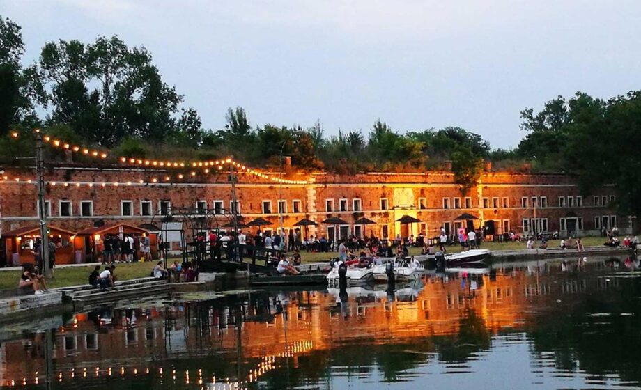 Vista di Forte Marghera, sede della fiera del benessere integrato Olistica