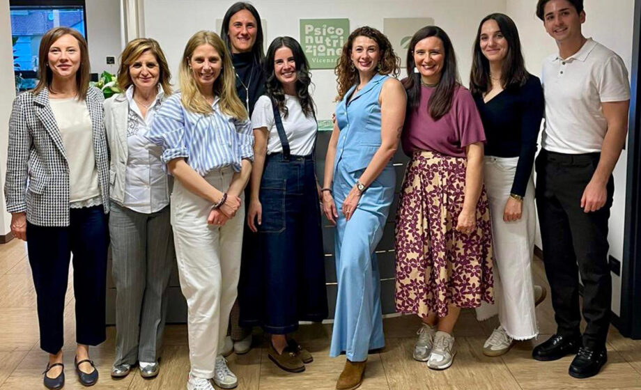 Foto del team di Psiconutrizione, centro privato per i disturbi dell'alimentazione a Vicenza